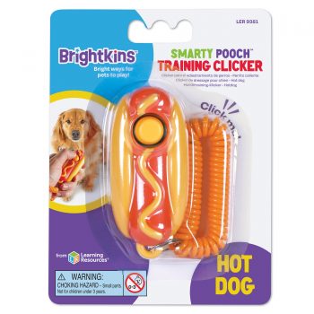 BRIGHTKINS Clicker de entrenamiento Smarty Pooch Hotdog