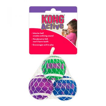 KONG TENNIS BALLS WITH BELLS