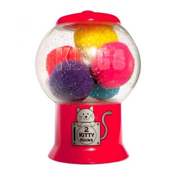 KONG INFUSOR DE CATNIP CON 6 BOLITAS