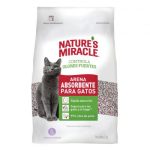 Arena Absorbente para Gatos Aroma Lavanda Control de Olores Fuertes 2Kg