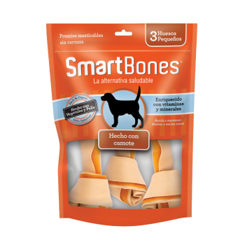 SMARTBONES HUESOS CAMOTE CHICOS (3 PIEZAS)